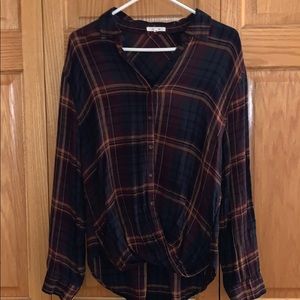 Maurices Flannel Button Down Shirt